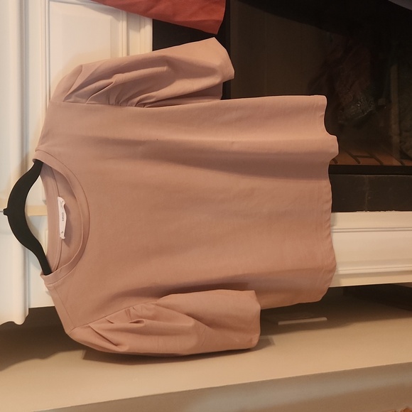 Mango puff sleeve t shirt - Picture 2 of 2